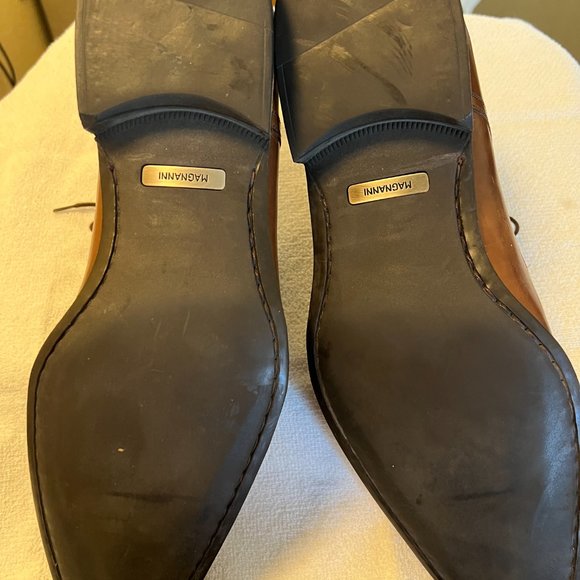 Magnanni Fancy Leather Oxford Size 10 M Brown/Walnut main image 4